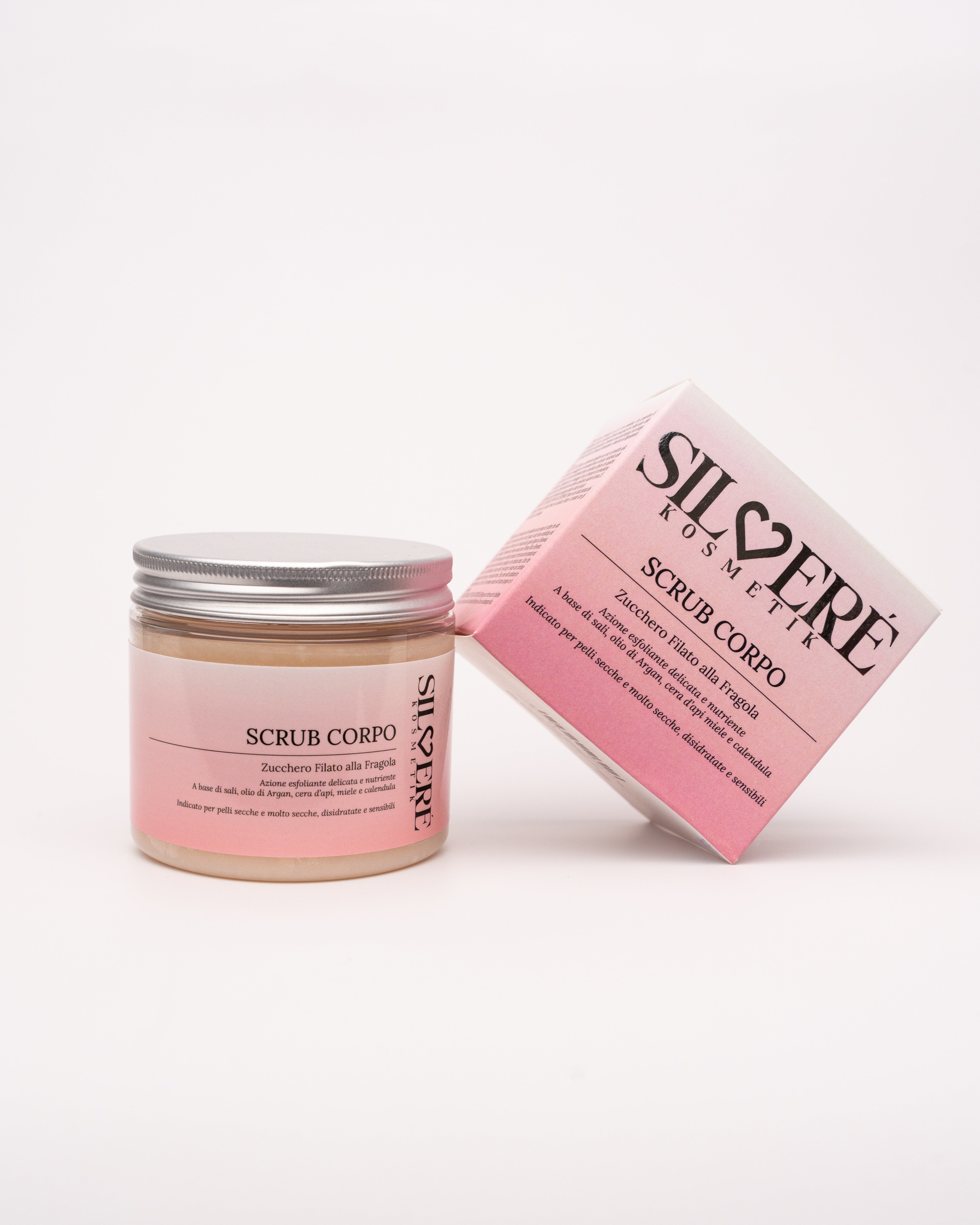 SCRUB CORPO  Zucchero Filato alla Fragola