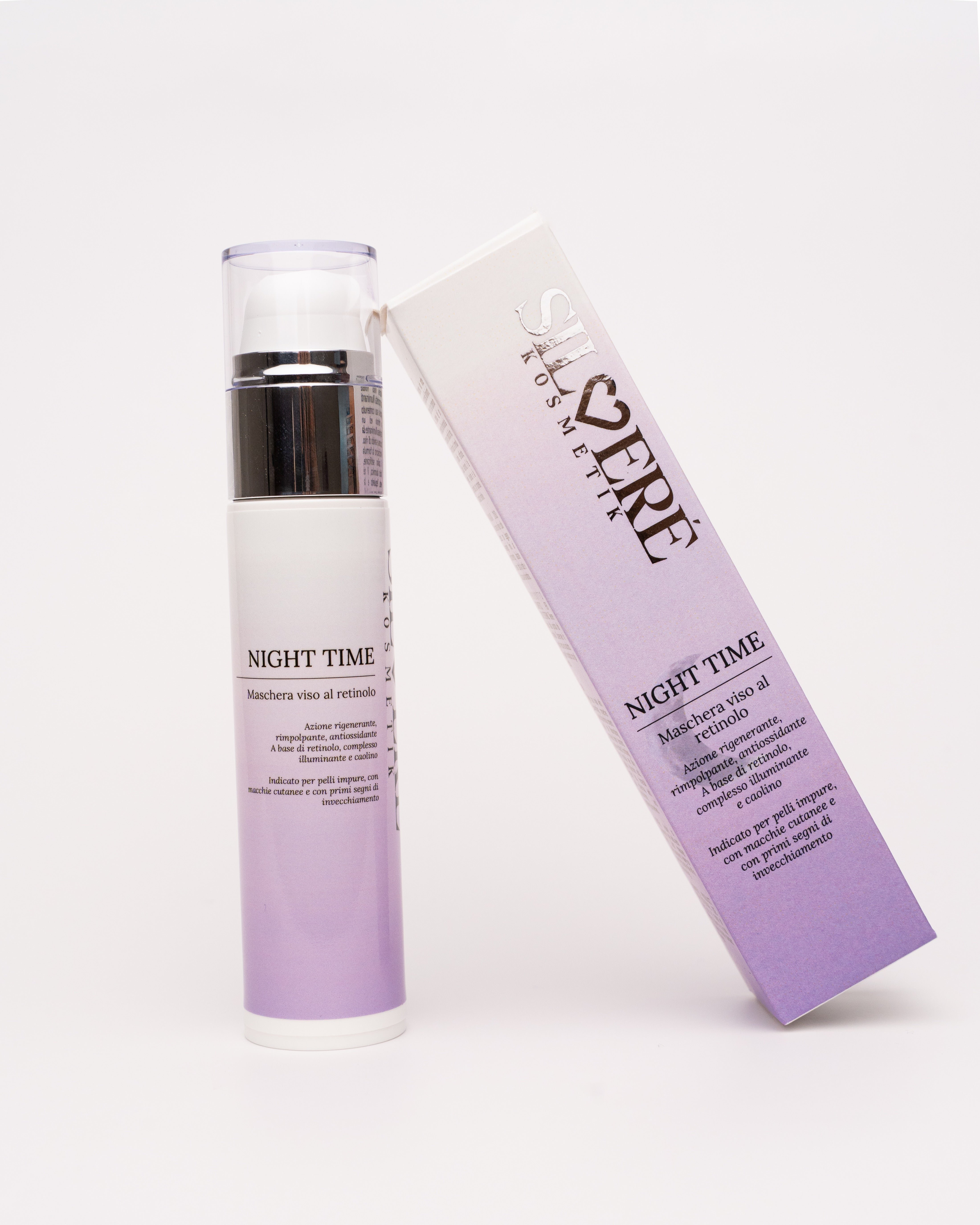 NIGHT TIME Maschera viso con Retinolo 50 ml